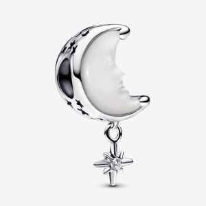 Pandora Moon & North Star CharmSterling silver
